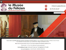 Tablet Screenshot of museedufelicien.com